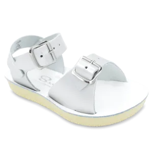 Sun San Toddler's Surfer Sandal - Silver 1712