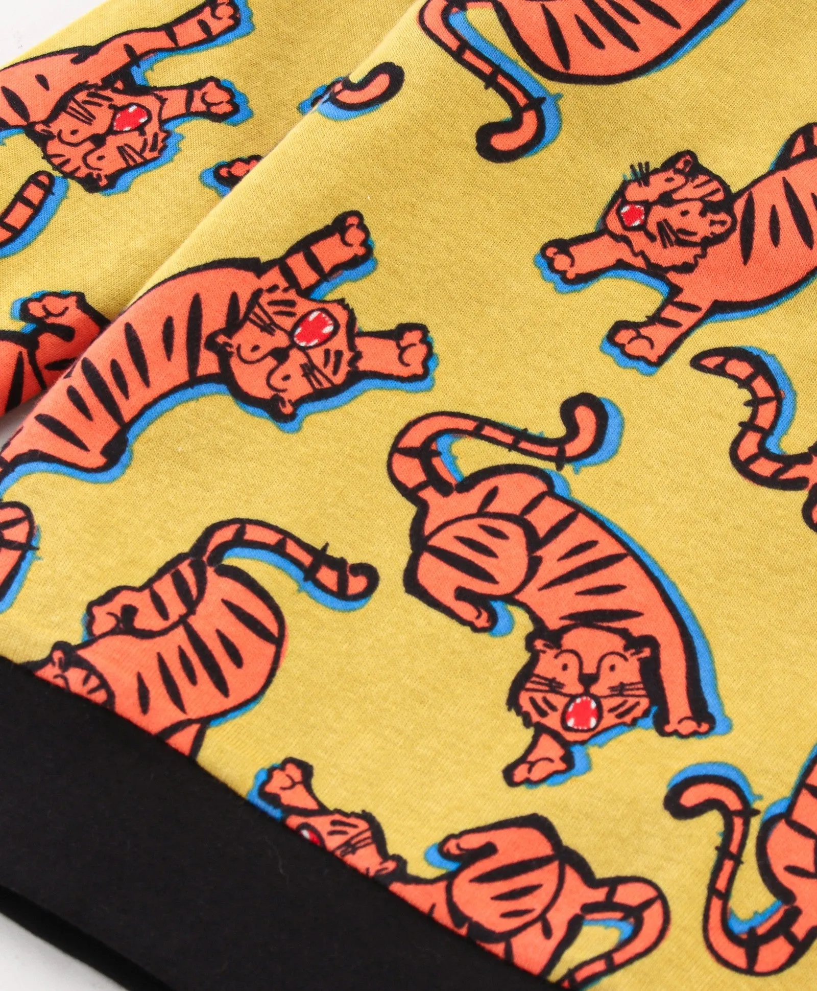 Tiger Printed Sweatshirt Jogger Set