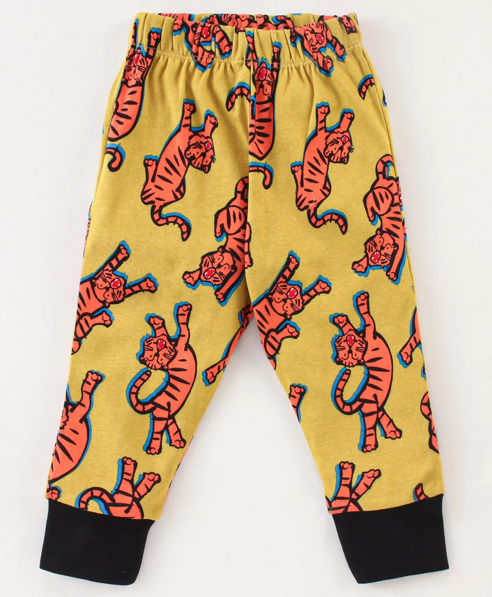 Tiger Printed Sweatshirt Jogger Set