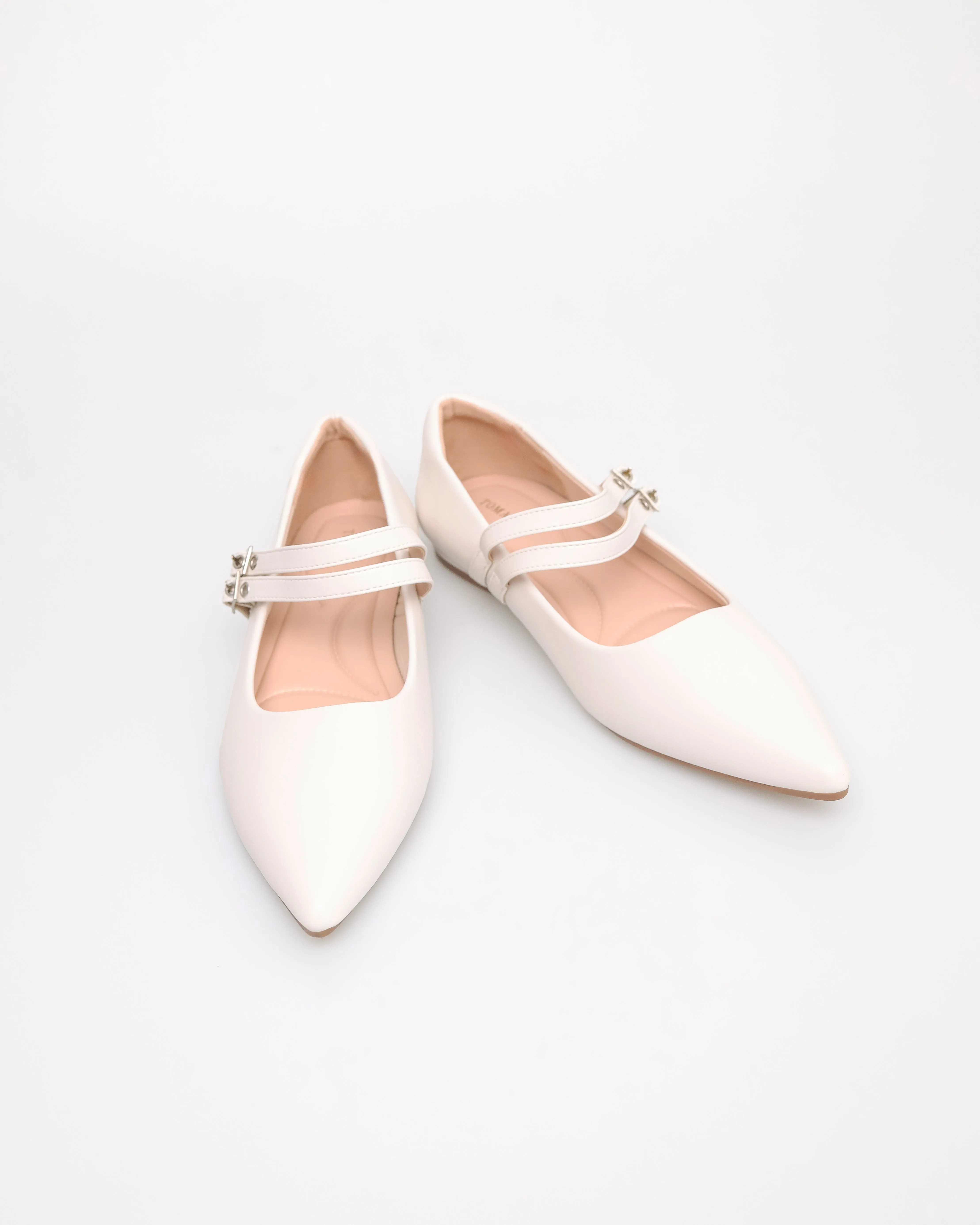 Tomaz NN361 Ladies Ballerina Buckle Flats