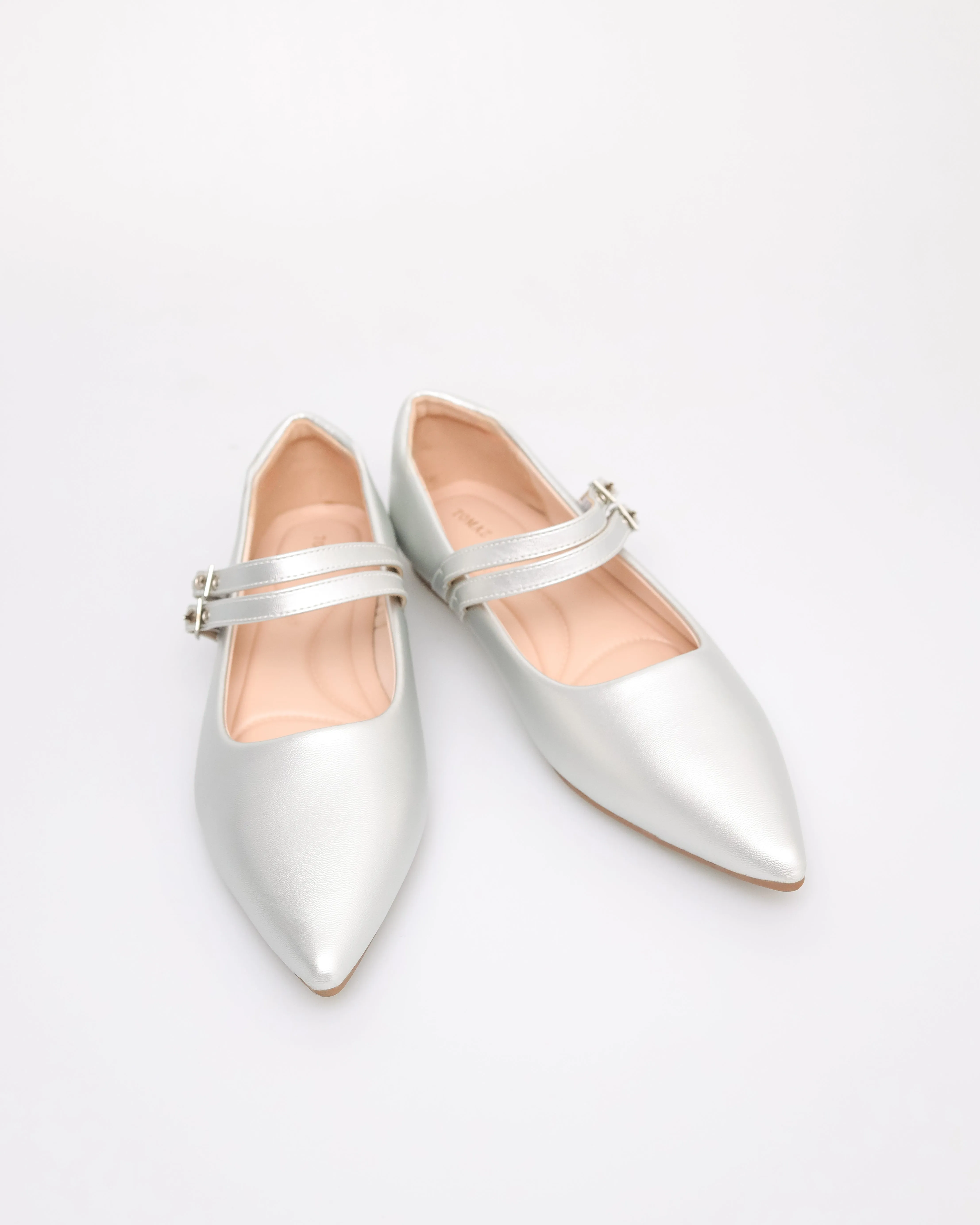 Tomaz NN361 Ladies Ballerina Buckle Flats
