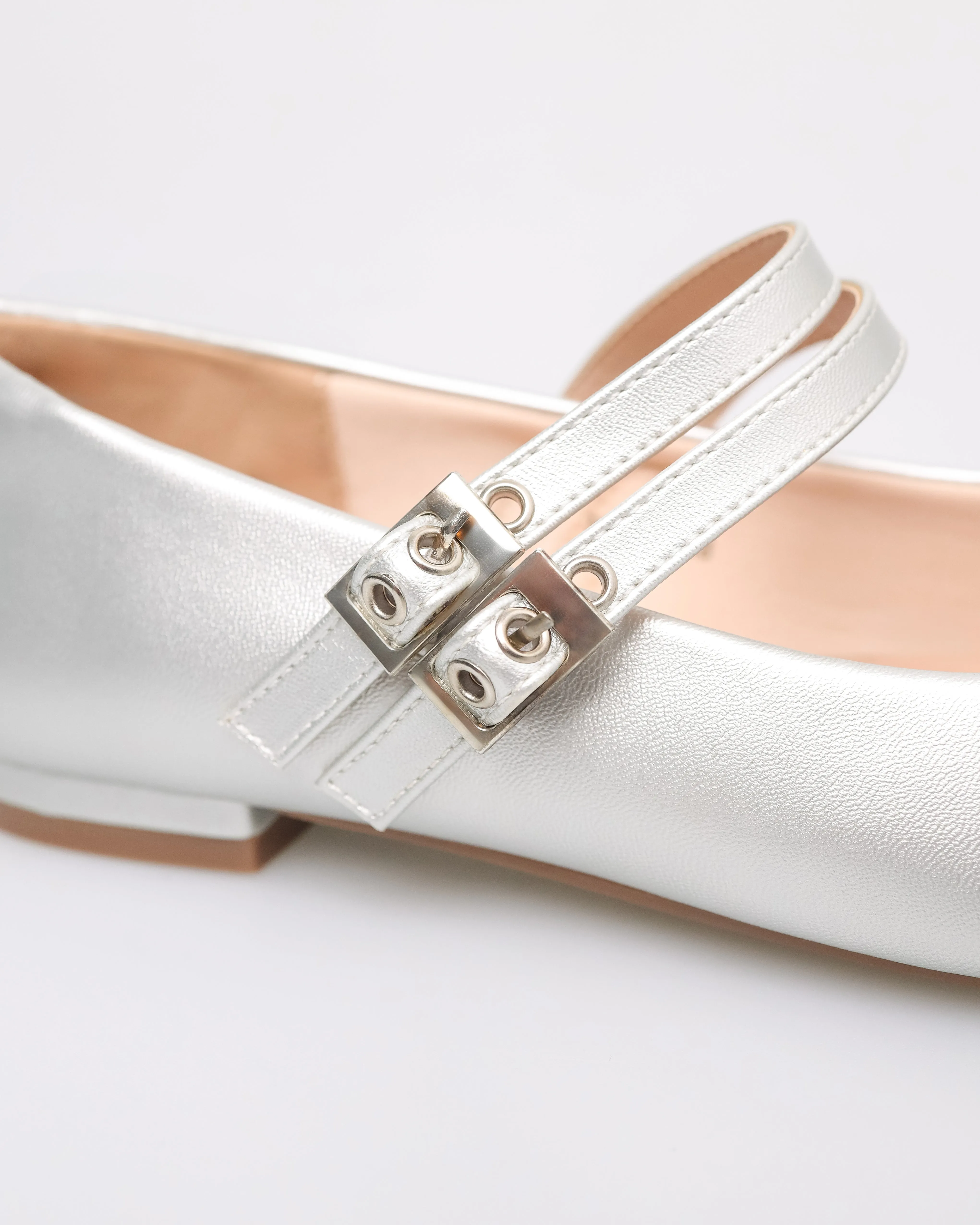 Tomaz NN361 Ladies Ballerina Buckle Flats