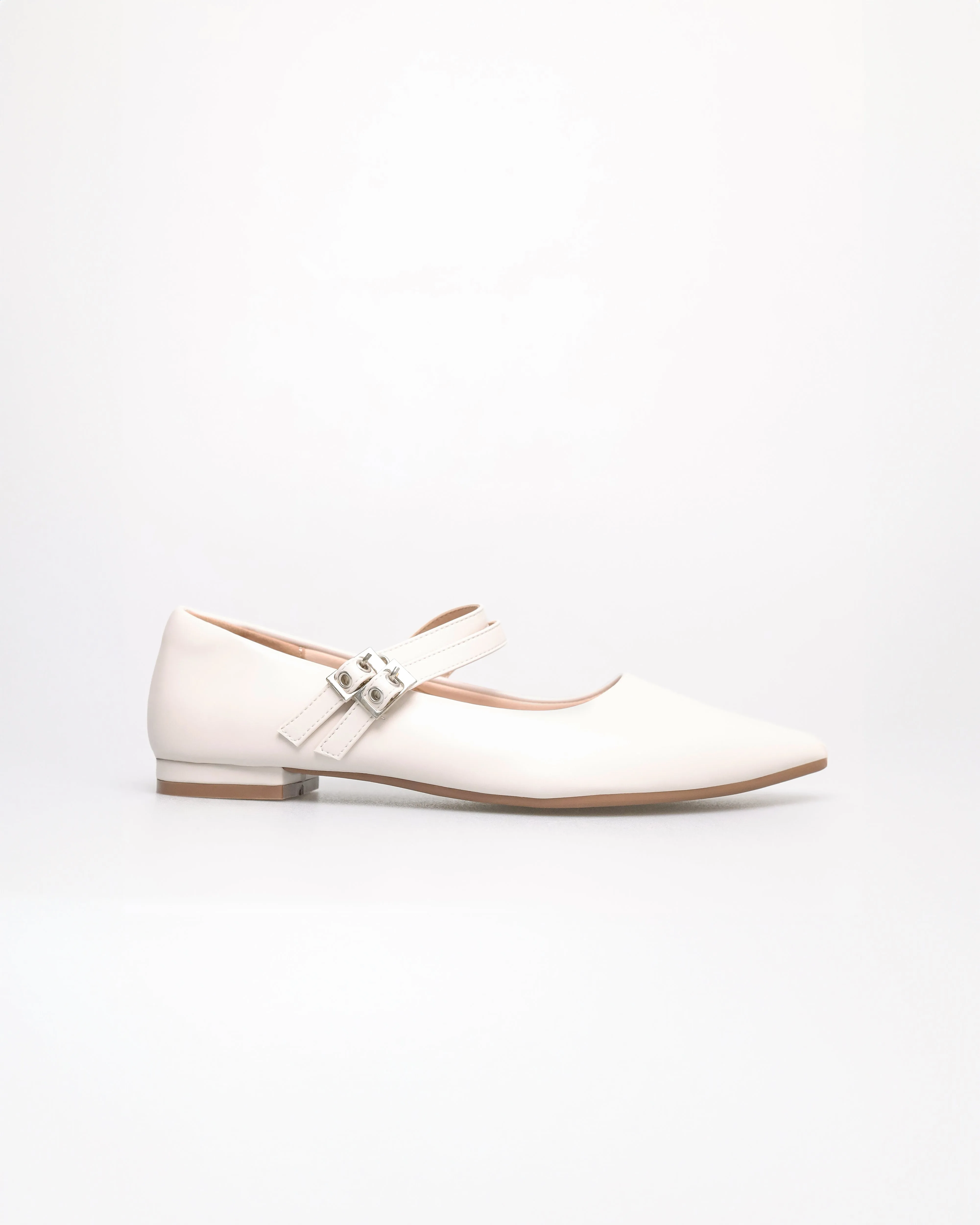 Tomaz NN361 Ladies Ballerina Buckle Flats