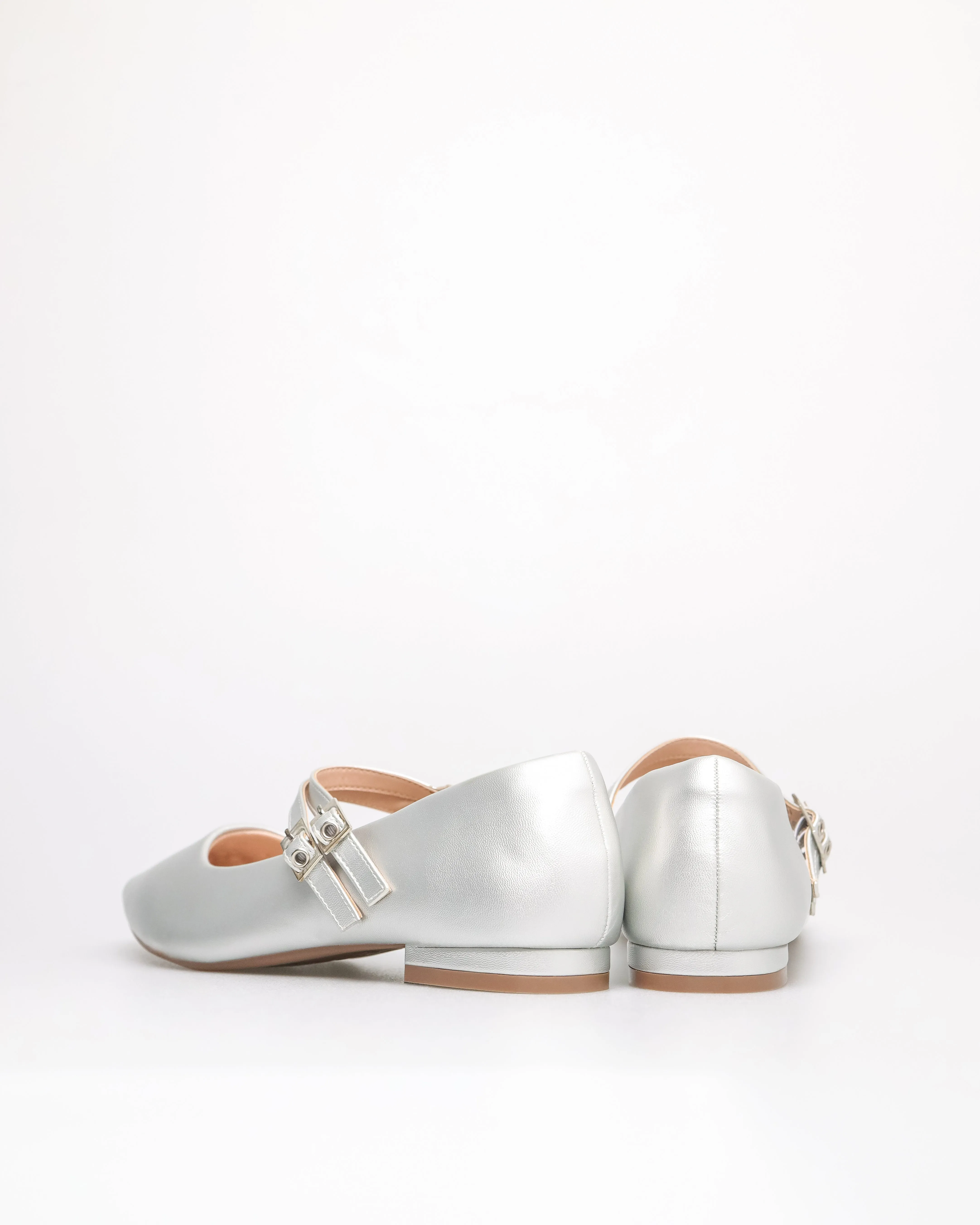 Tomaz NN361 Ladies Ballerina Buckle Flats