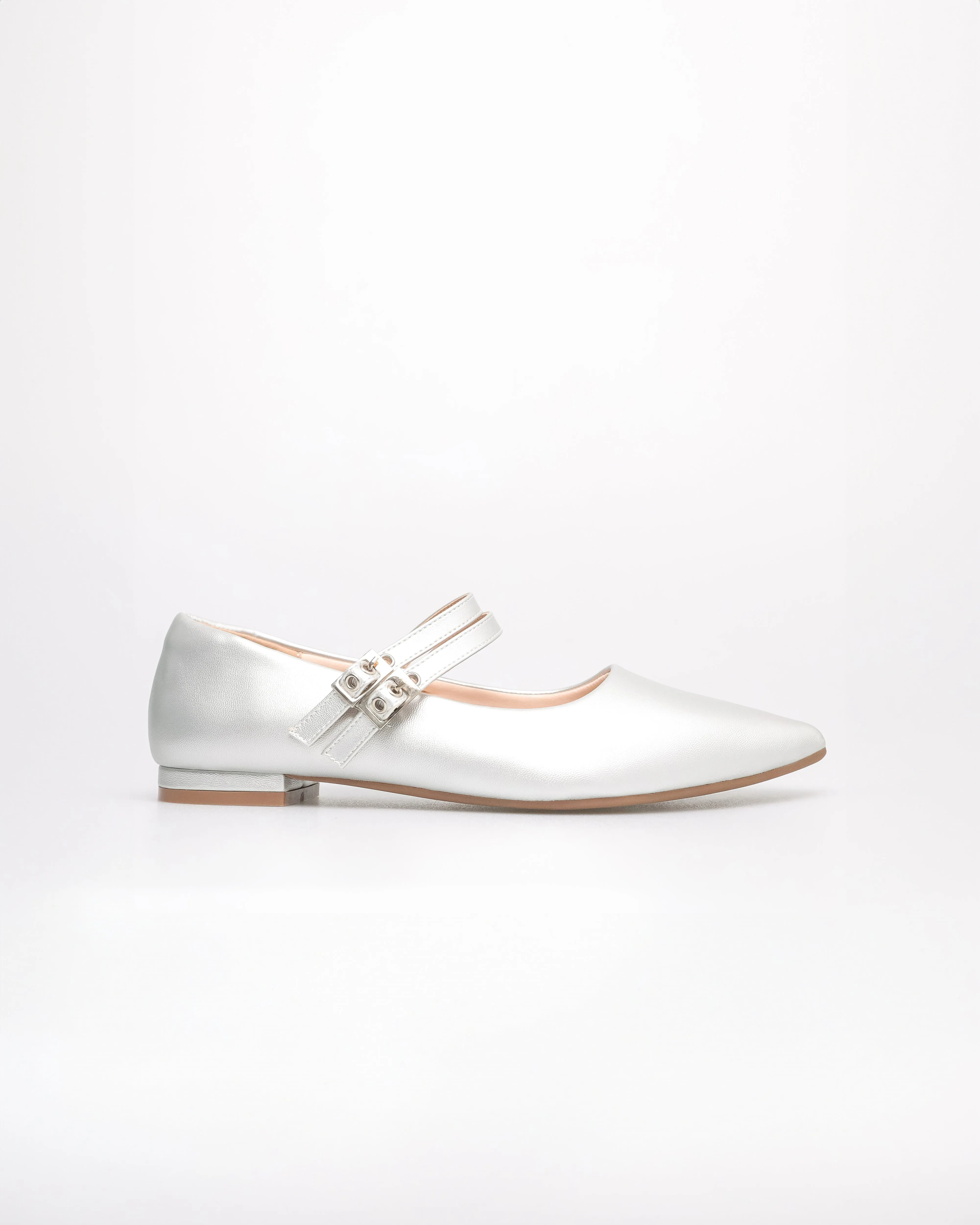 Tomaz NN361 Ladies Ballerina Buckle Flats