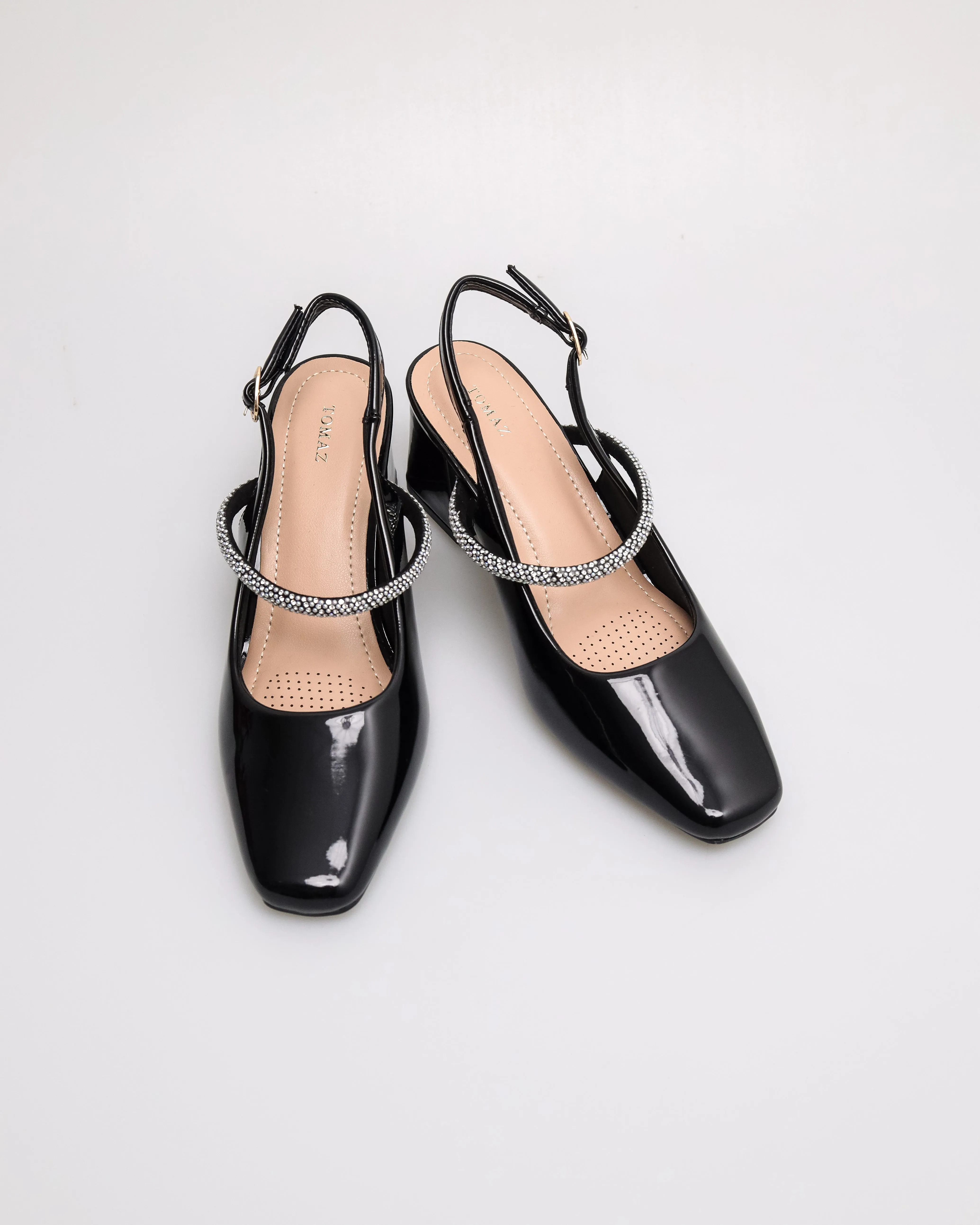 Tomaz NN408 Ladies Glamour Block Heels
