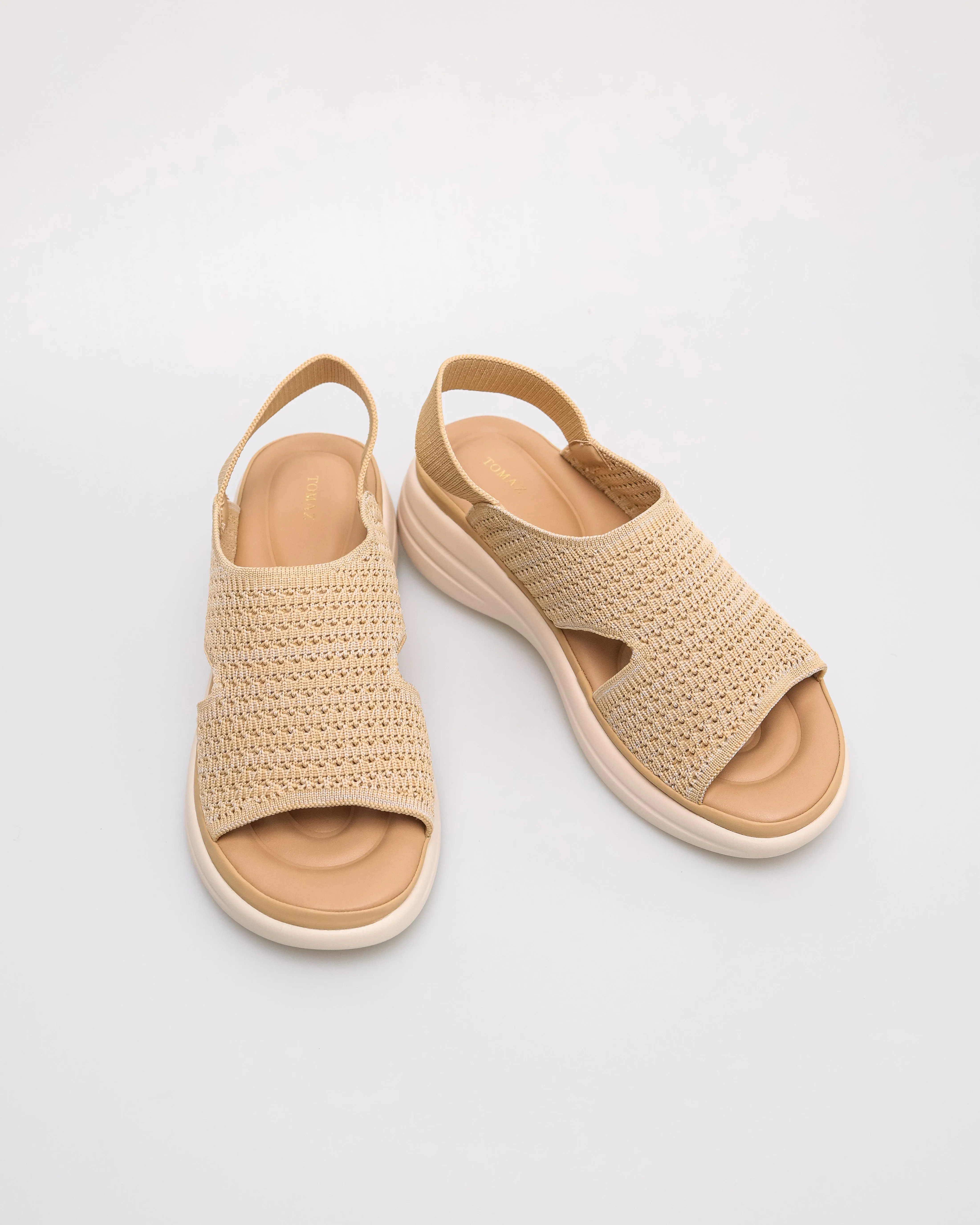 Tomaz NN421 Ladies Knit Slingback Sandals