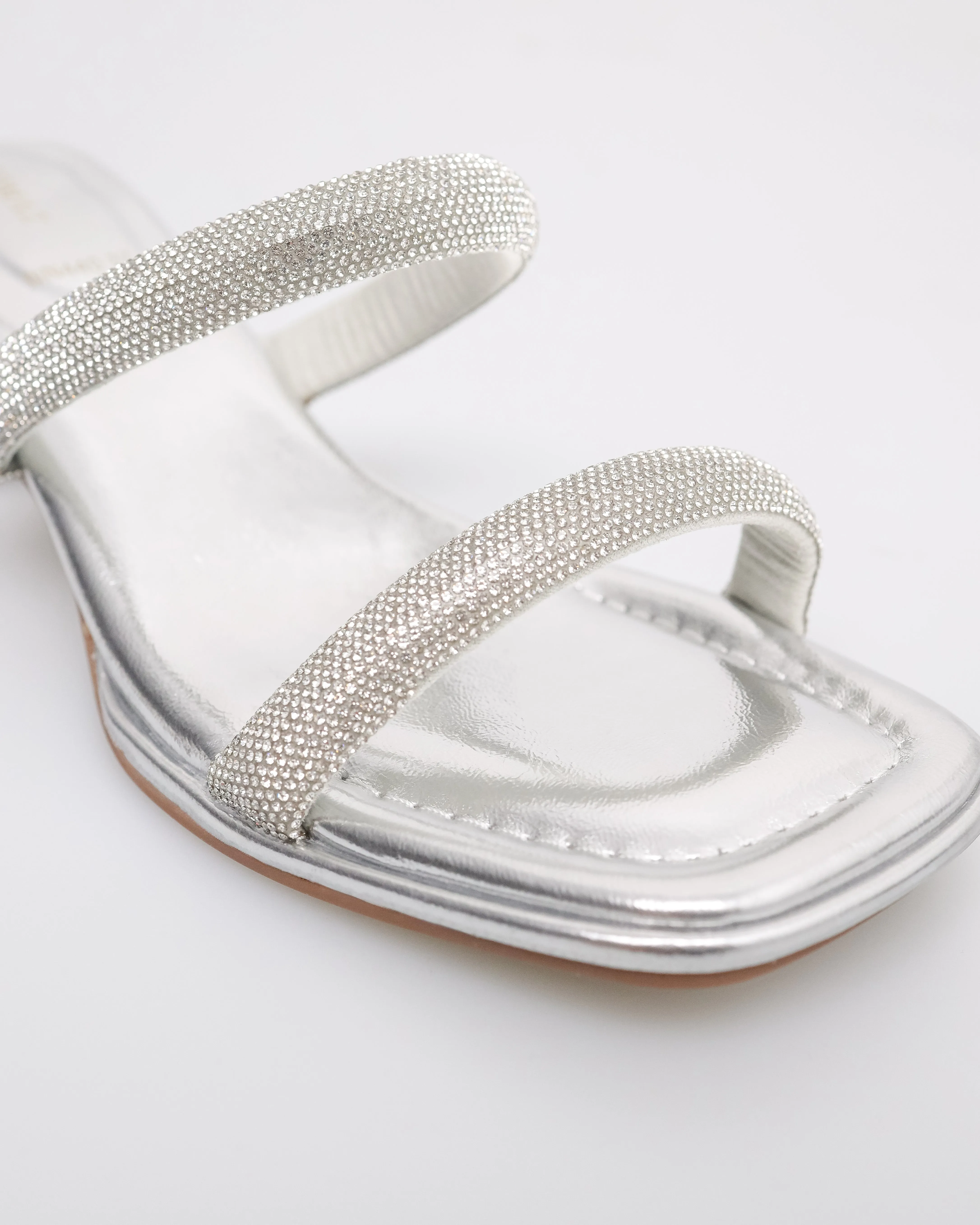Tomaz NN440 Ladies Diamante Strap Heels