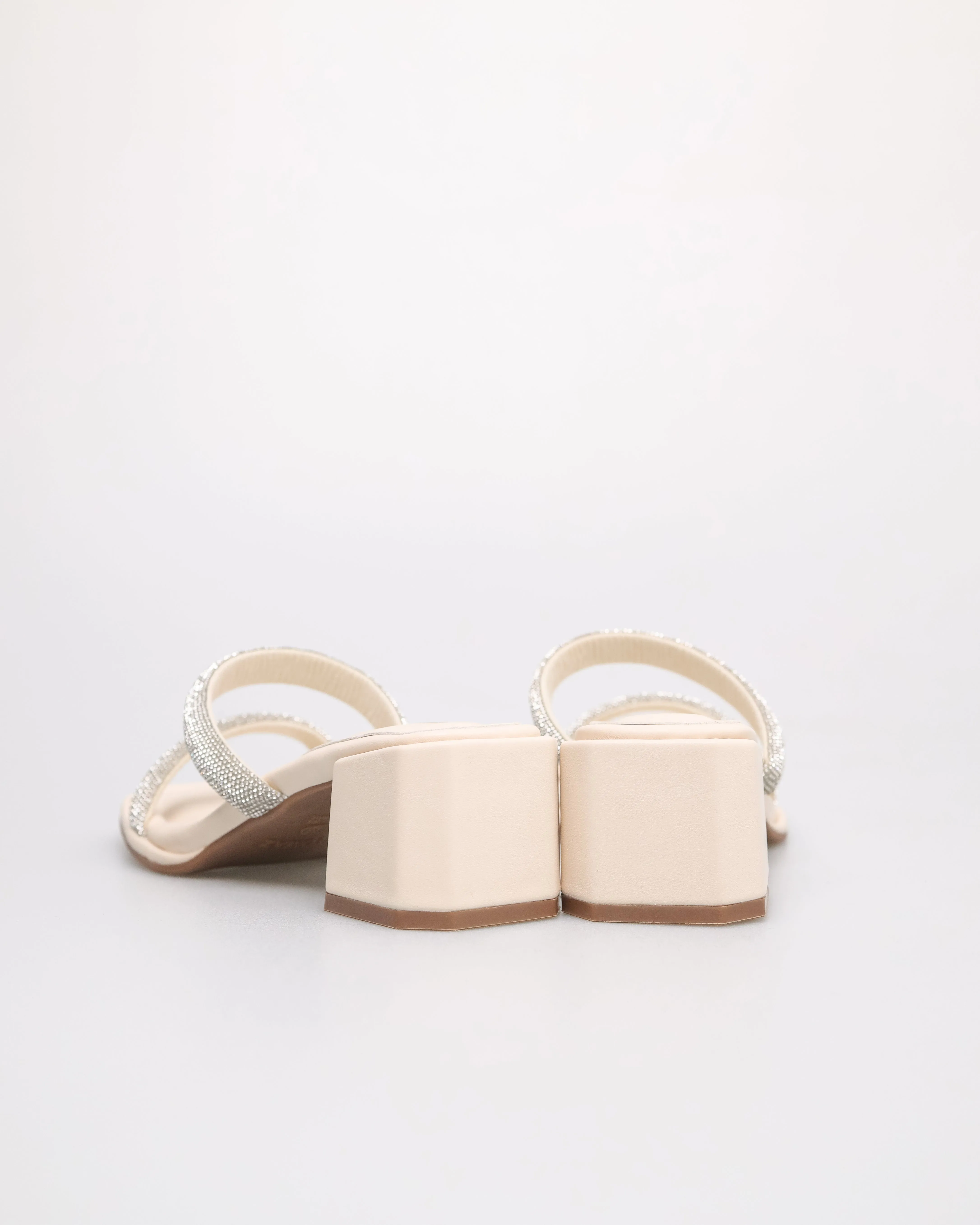 Tomaz NN440 Ladies Diamante Strap Heels