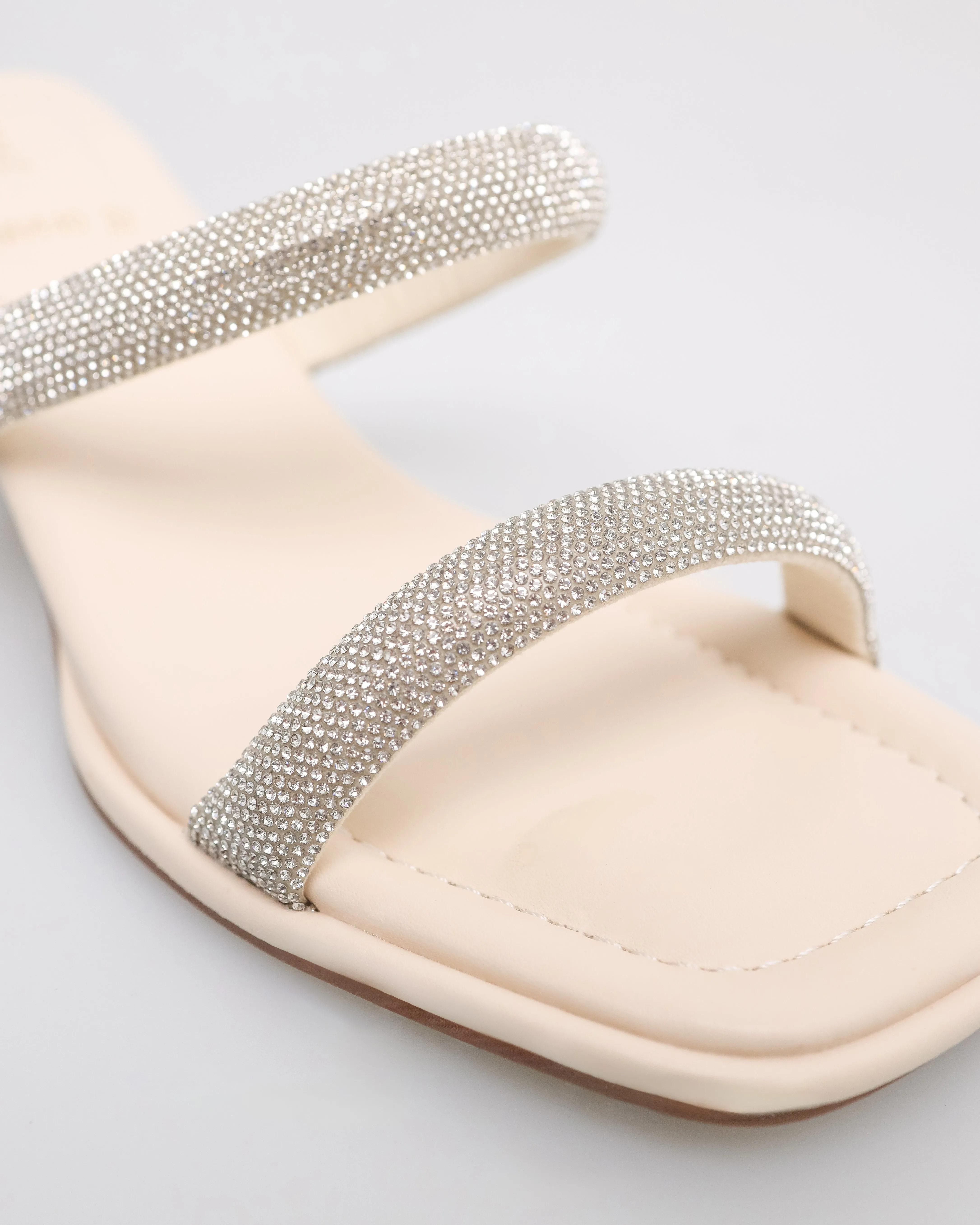 Tomaz NN440 Ladies Diamante Strap Heels