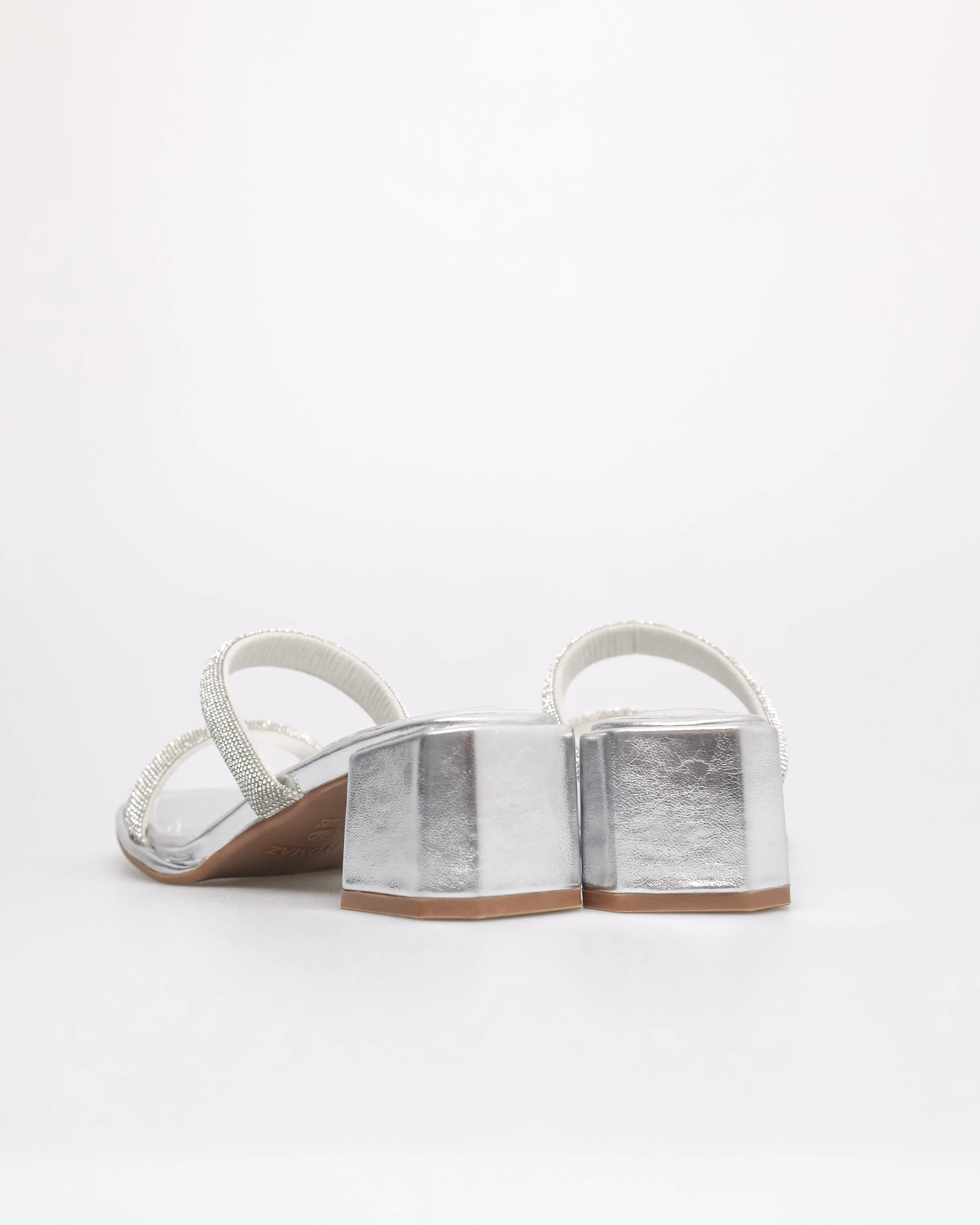 Tomaz NN440 Ladies Diamante Strap Heels