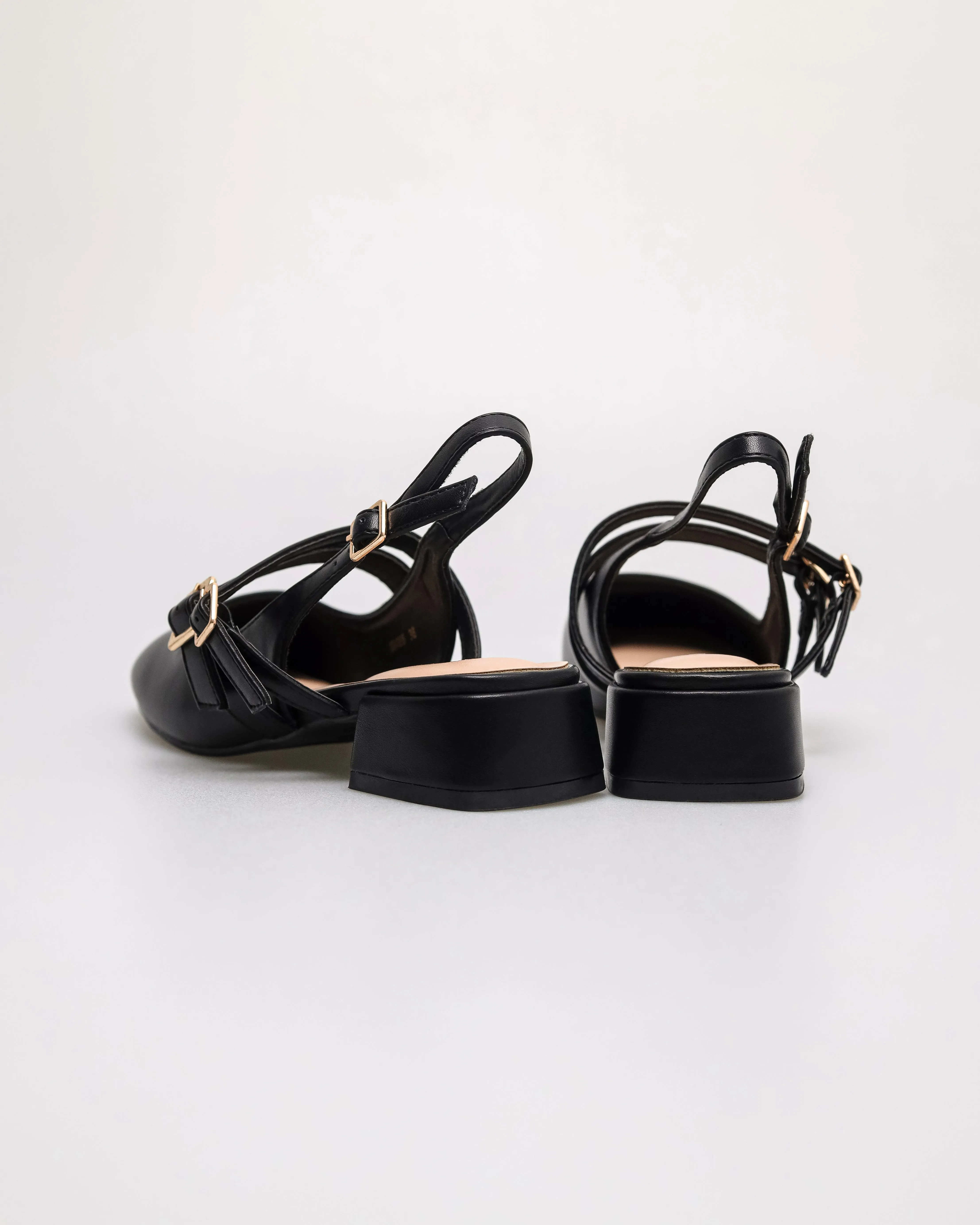 Tomaz NN486 Ladies Duo Ballerina Heels