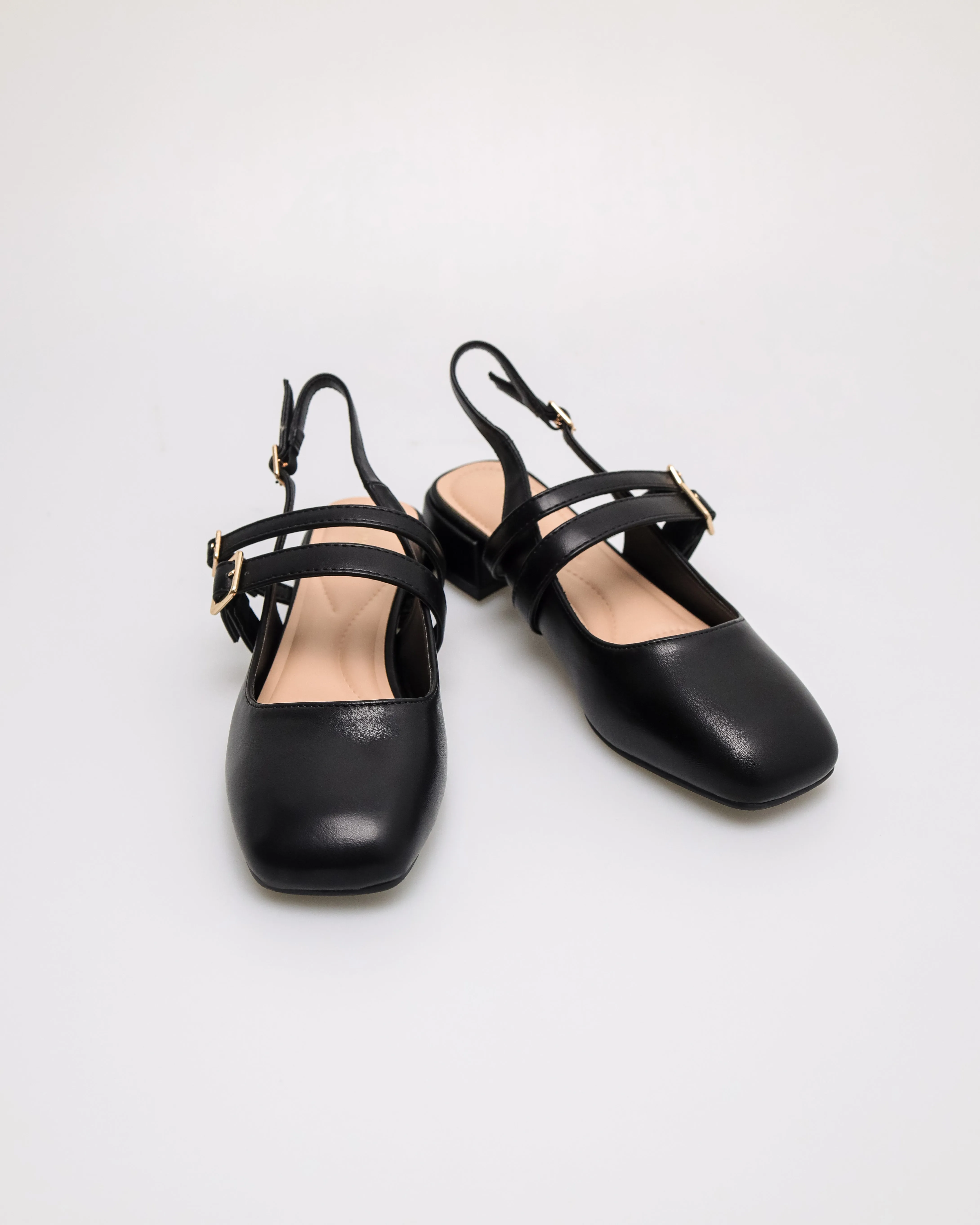 Tomaz NN486 Ladies Duo Ballerina Heels