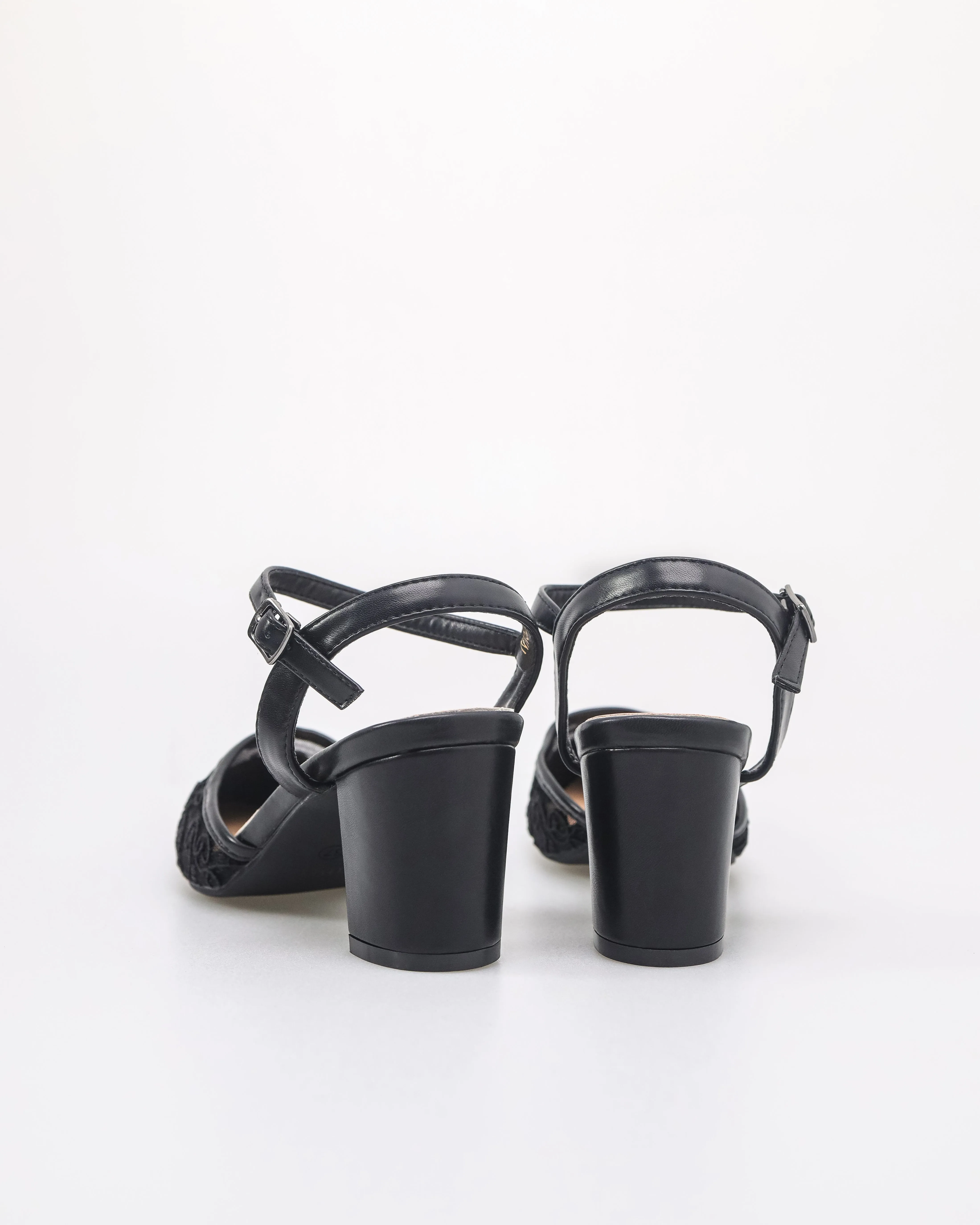 Tomaz NN527 Ladies Slingback Laced Heels