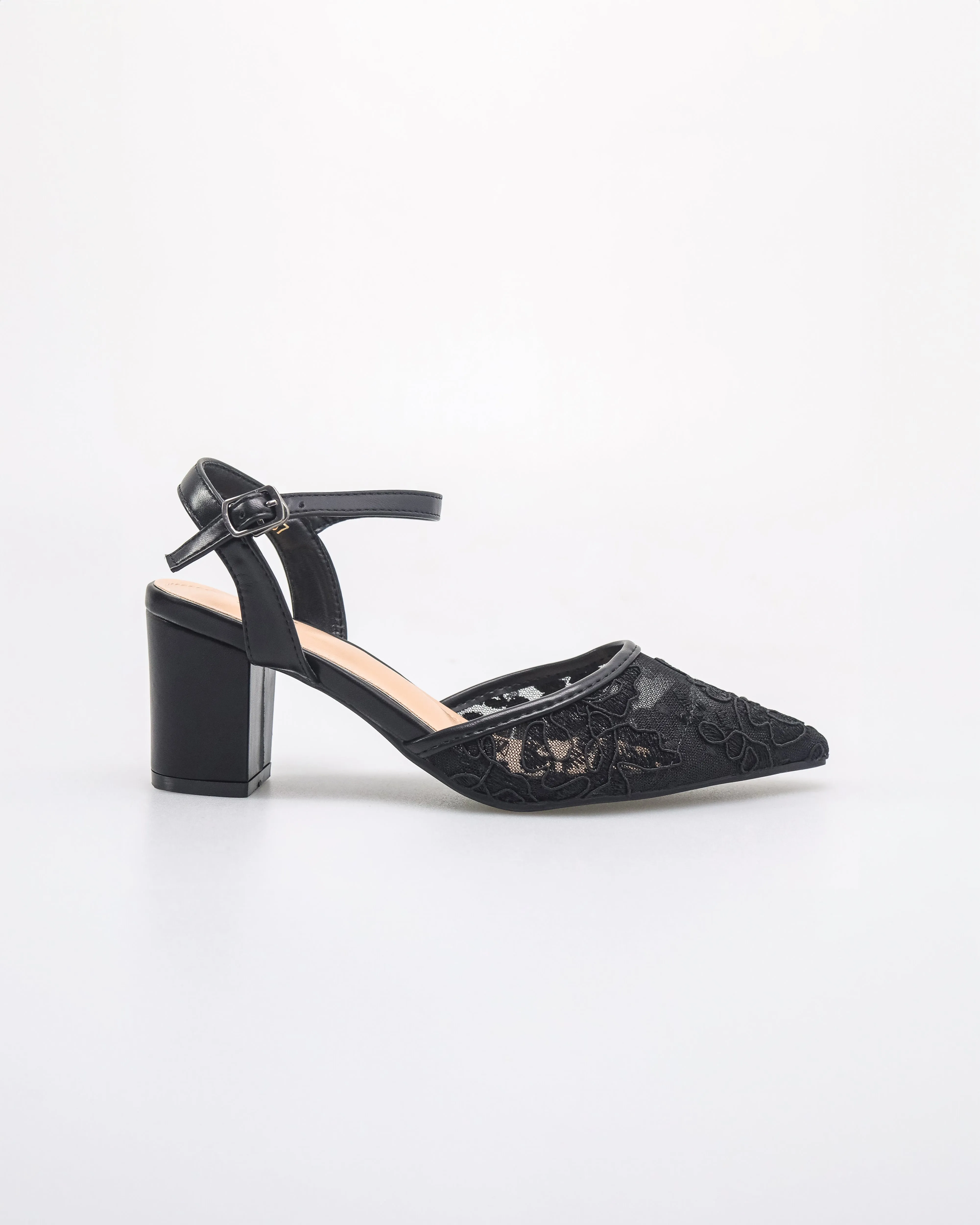 Tomaz NN527 Ladies Slingback Laced Heels