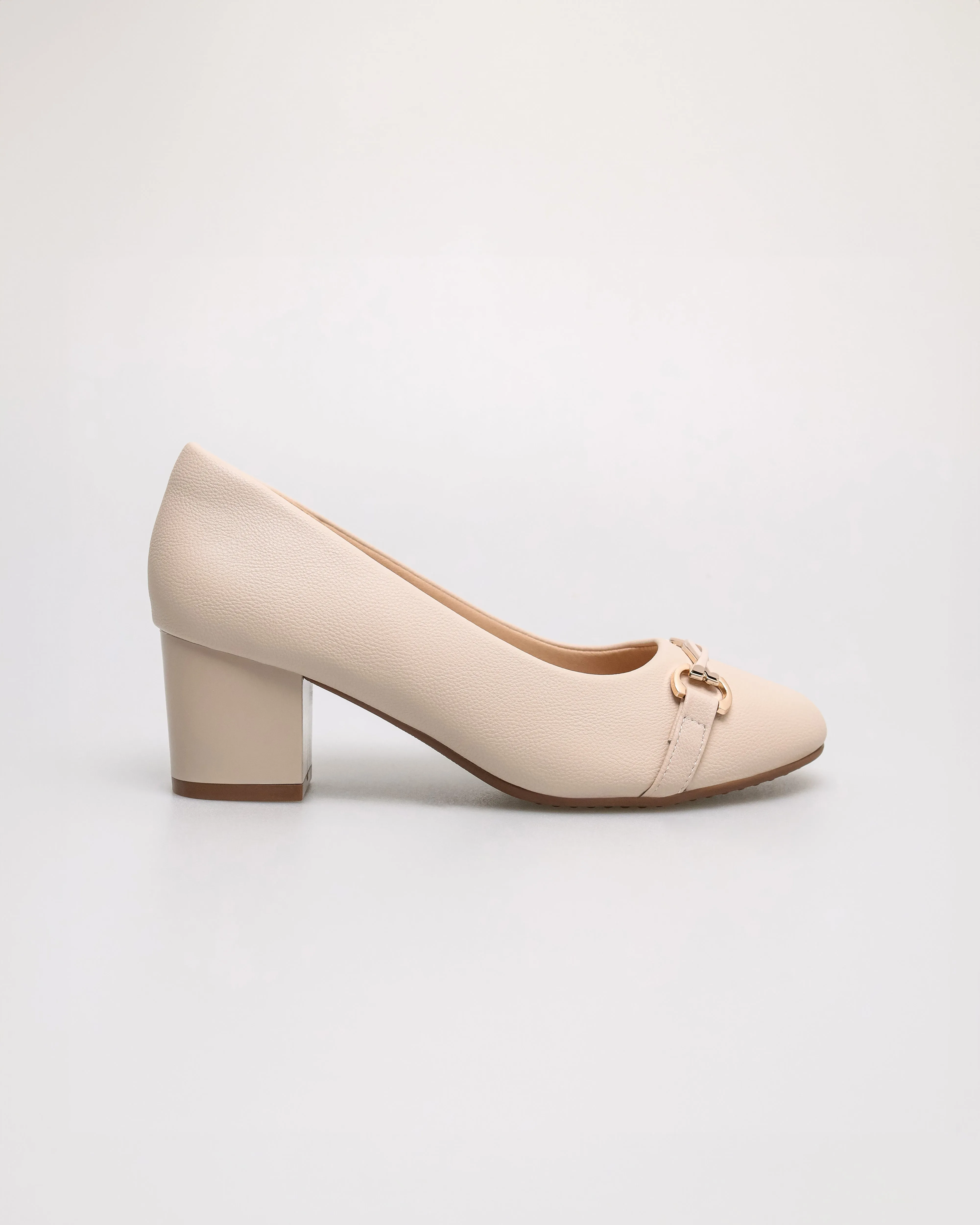 Tomaz NN559 Ladies Gold Cross Heels