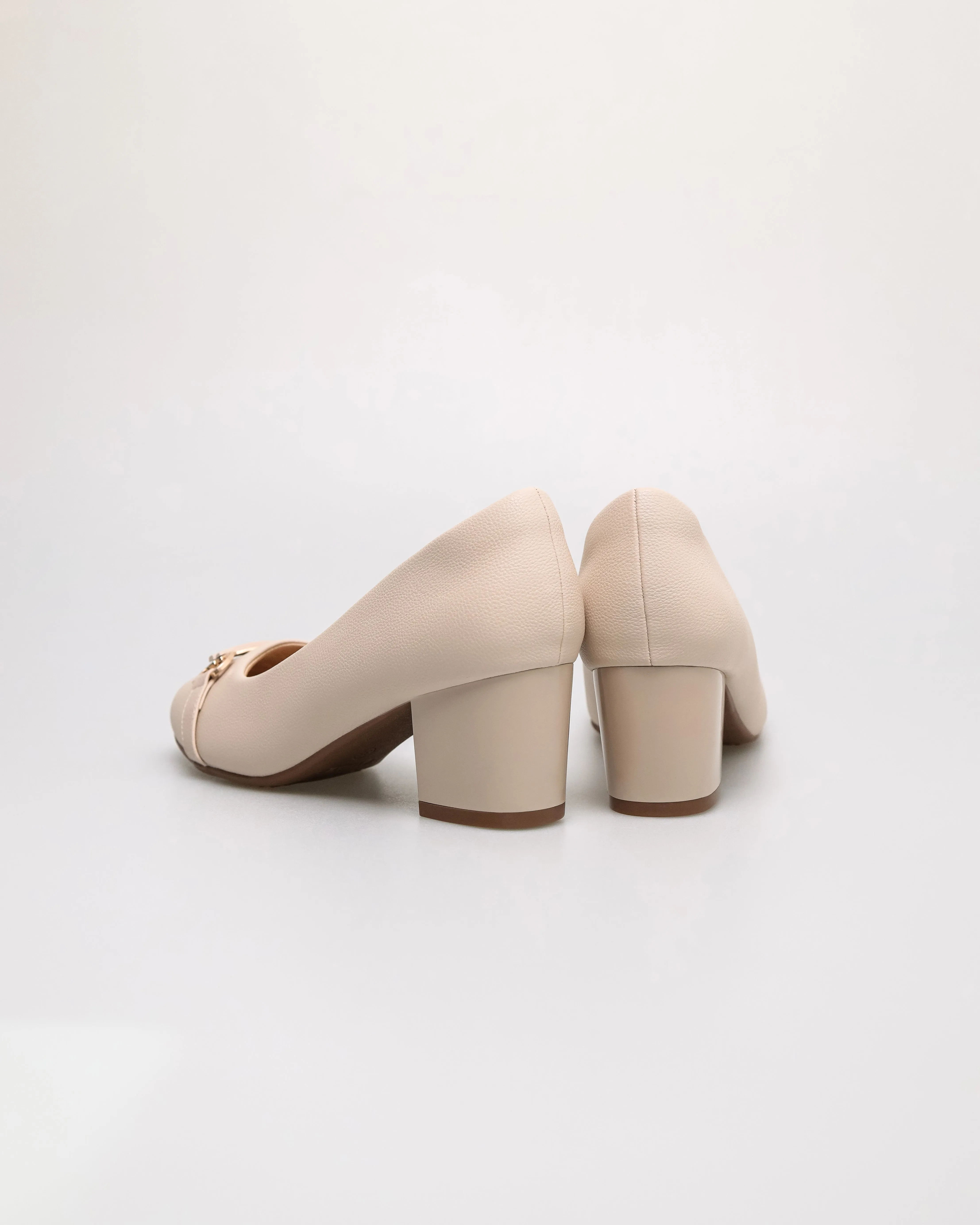 Tomaz NN559 Ladies Gold Cross Heels