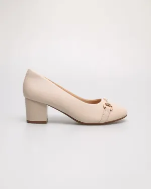 Tomaz NN559 Ladies Gold Cross Heels