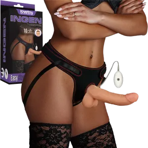 Vibrating Easy Strap-on Set 8.5''