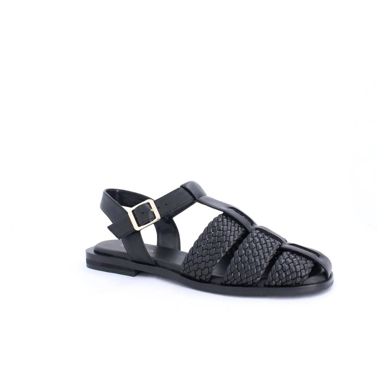 VIVIANNE-ANKLE STRAP-HEELS-BLACK