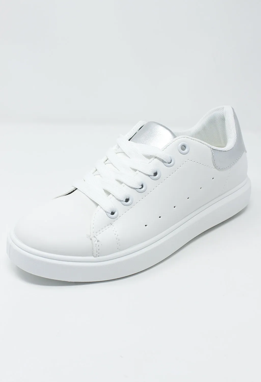 White and Silver Trainer