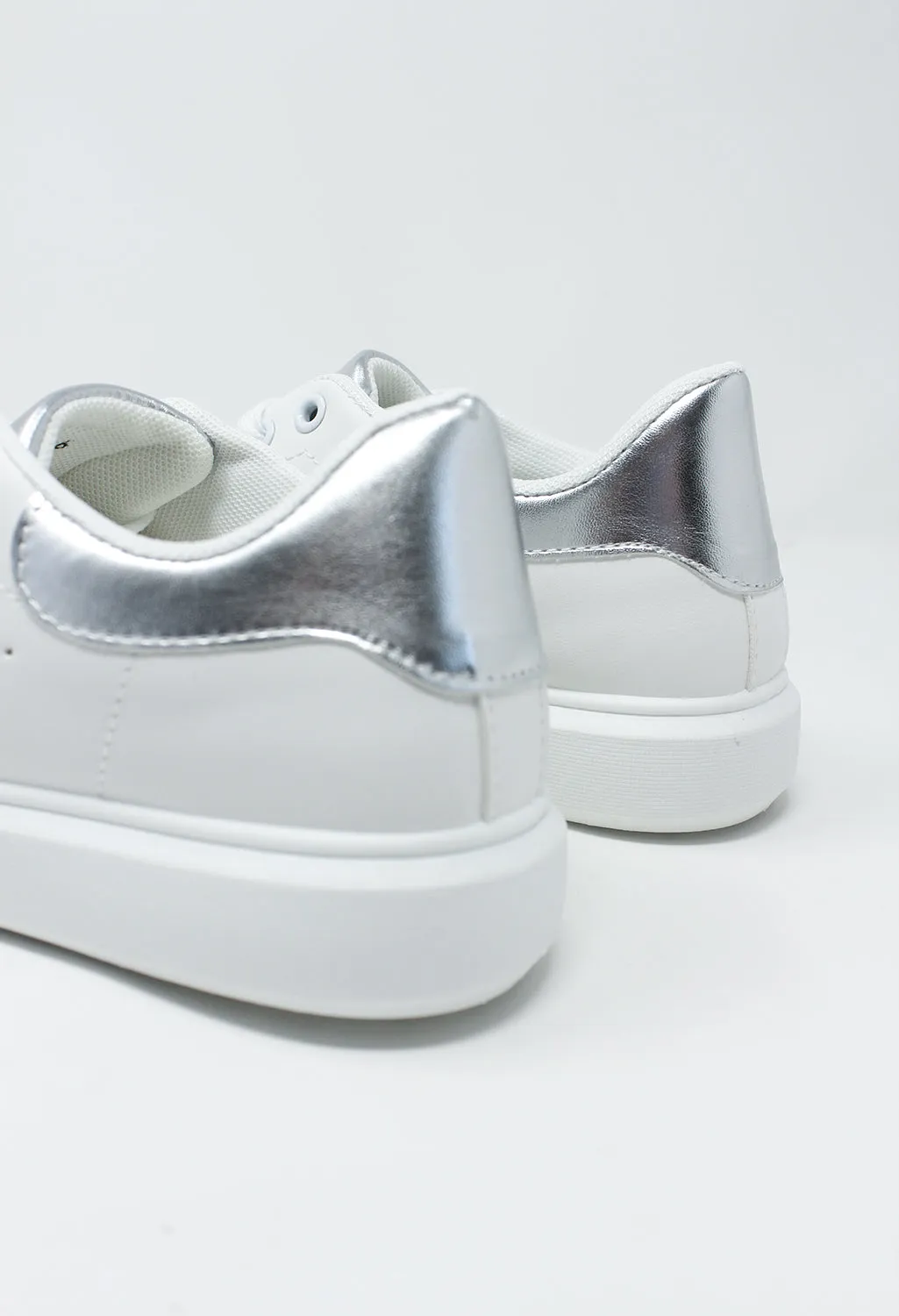 White and Silver Trainer