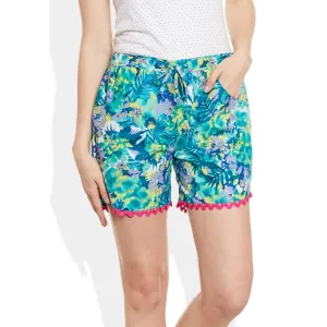 Womens Cotton Printed Beach Shorts Summer Pants Indian Medium Size,W-CSRTM-2810