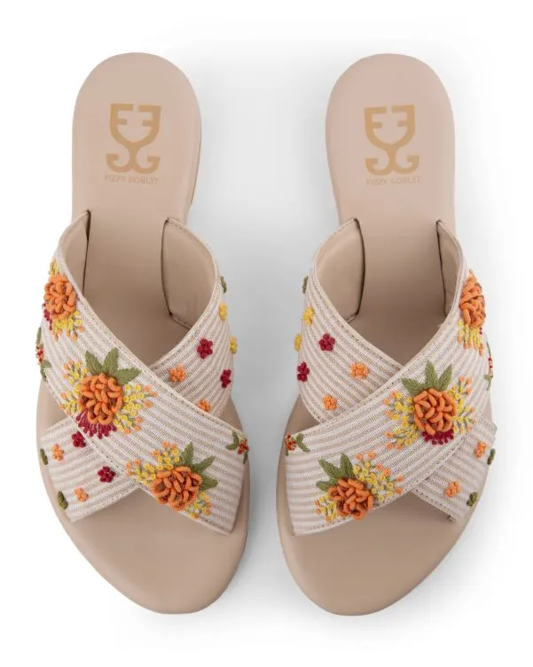 You're the Zest : Criss Cross Slip Ons