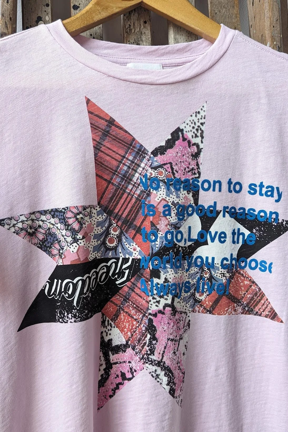 Zewel Pink Freedom T-Shirt